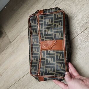 Vintage Fendi Zucca crossbody bag
